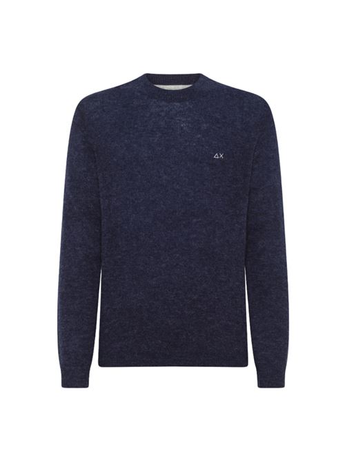 MAGLIA GIROCOLLO UOMO IN LANA E ALPACA SUN 68 | K4411807